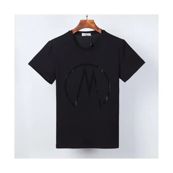 [매장판]Moncler 2021 Mens Logo Crew-neck Short Sleeve… - 1