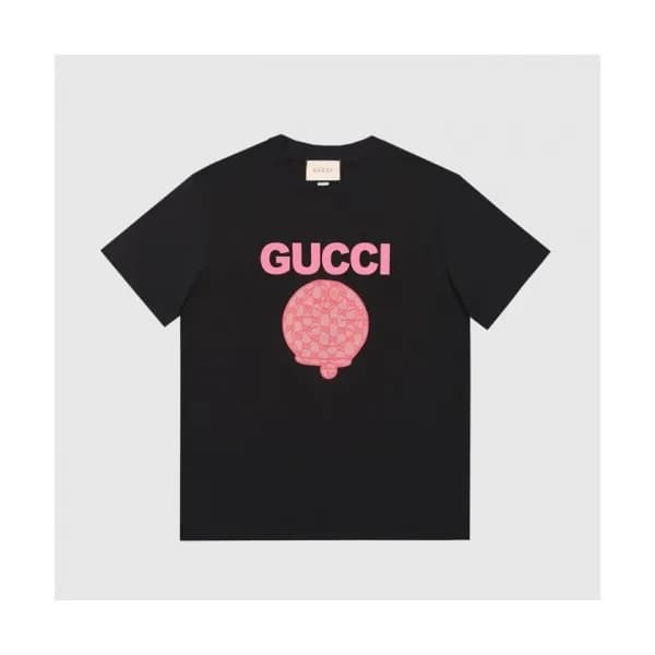 [매장판]Gucci 2021 Mm/Wm Logo Short Sleeved Tshirts -… - 1