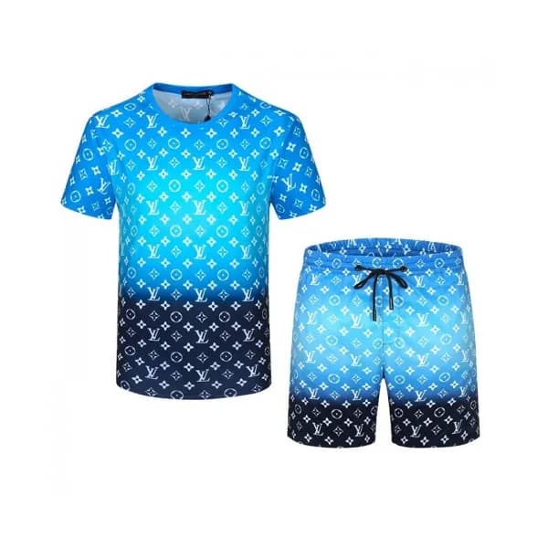 Louis vuitton 2021 Mens Casual Logo Training Short… - 1