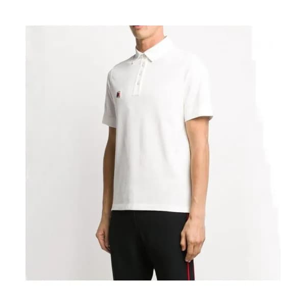Moncler Mens Logo Crew-neck Short Sleeved Tshirts… - 1