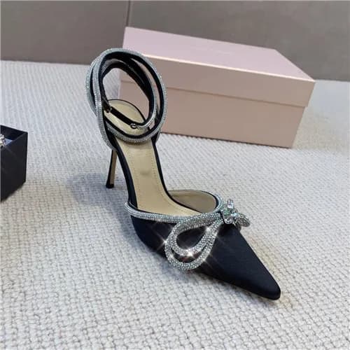 Mach & Mach 2021 Women's Leather/Silk High Hee…