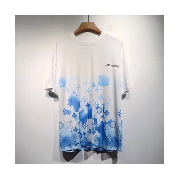 Louis vuitton Mm/Wm Logo Short Sleeved Tshirts Wh… - 1