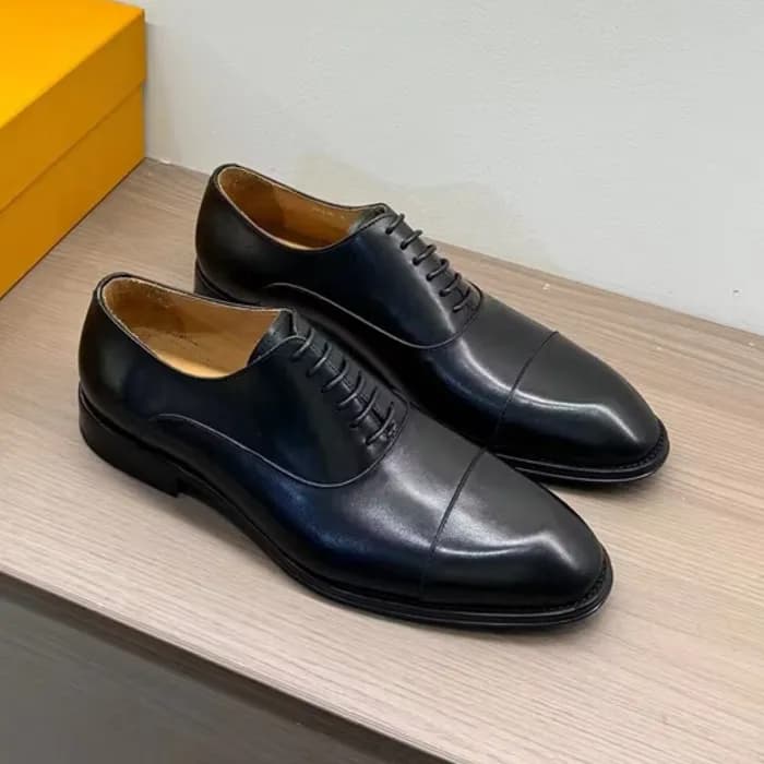 Louis Vuitton 2024 Mens Leather Oxford Shoes,LOUS2… - 1