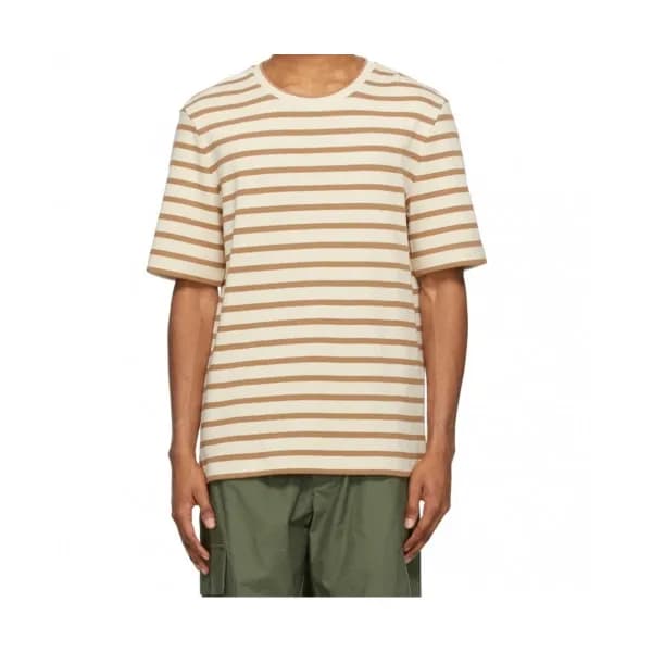 Jil Sander Mens Basic Crew-neck Cotton Short Slee… - 1