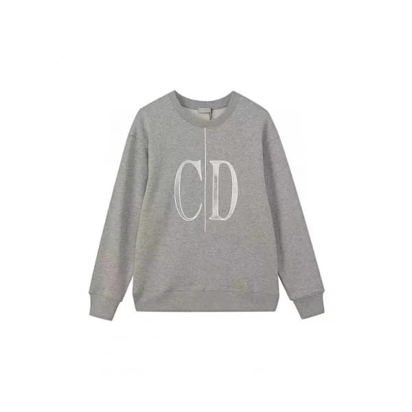 Dior Mens Retro Logo Tshirts Gray - 디올 2021 남성 레트… - 1