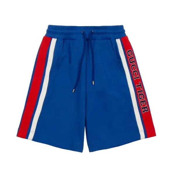 구찌 남성 캐쥬얼 블루 반바지 - Mens Blue Half-pants - guc04638… - 1