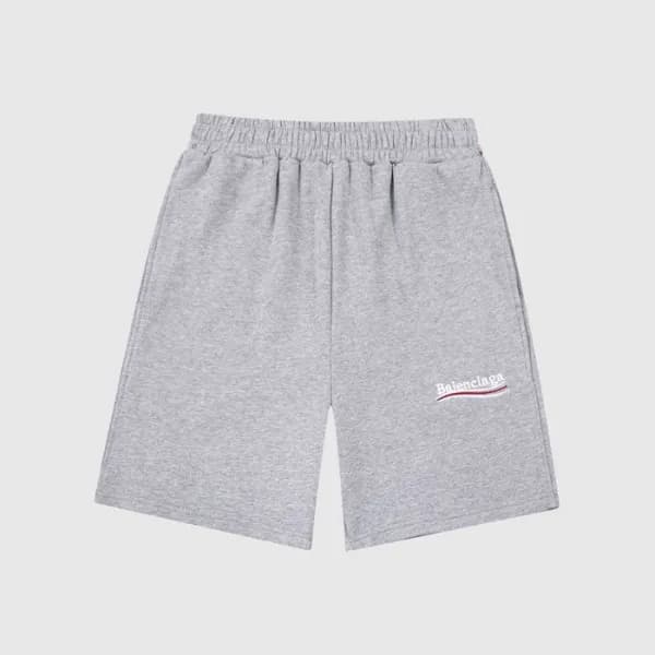 발렌시아가 남성 캐쥬얼 그레이 반바지 - Mens Gray Half-pants - bal… - 1