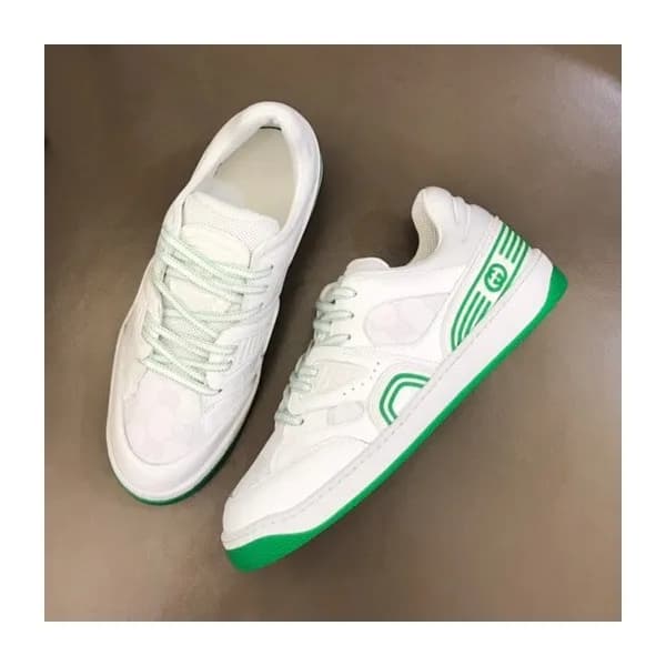 구찌 남성 Basket 화이트 스니커즈- Mens White Sneakers - guc04… - 1
