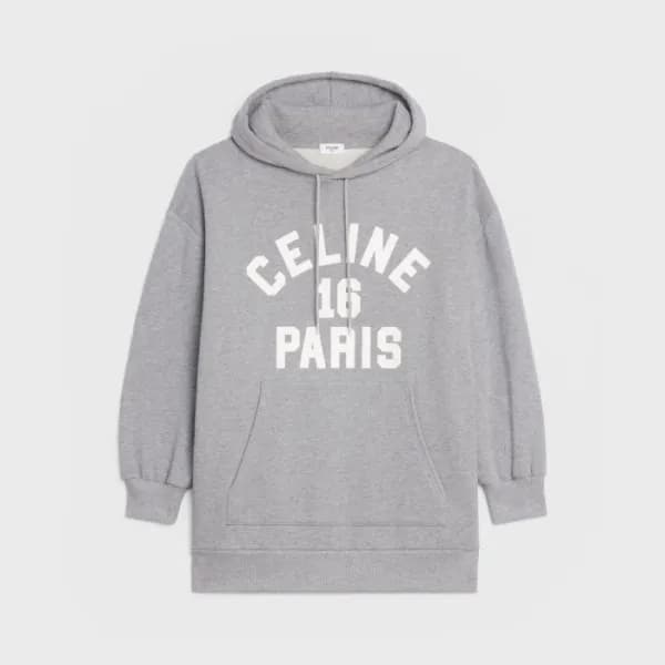 셀린느 여성 그레이 캐쥬얼 후드티 - Womens Gray Hoodie - cel0441x - 1