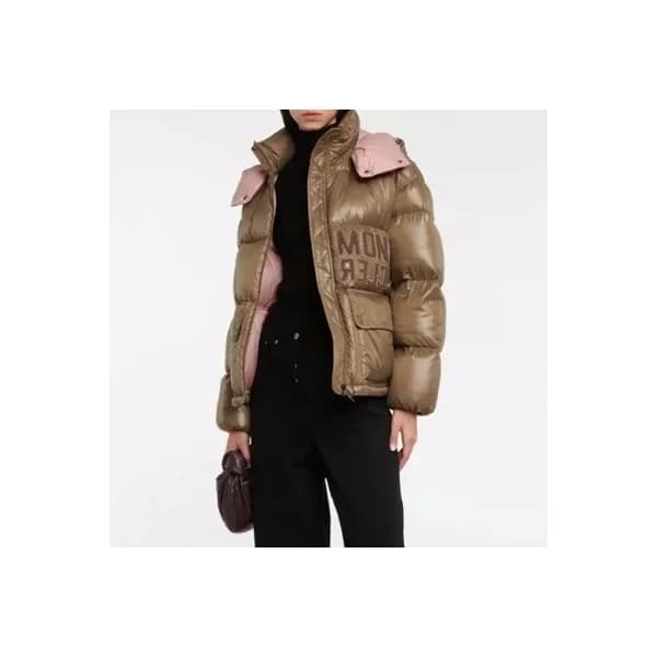몽클레어 여성 구스다운 카키 패딩 - Moncler Womens Khaki Padding … - 1