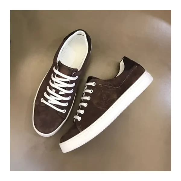 벨루티 남성 시그니처 브라운 스니커즈 - Berluti Mens Brown Sneakers… - 1