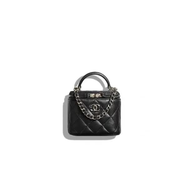샤넬 여성 블랙 미니백 - Chanel Womens Black Mni Bag - ch446… - 1