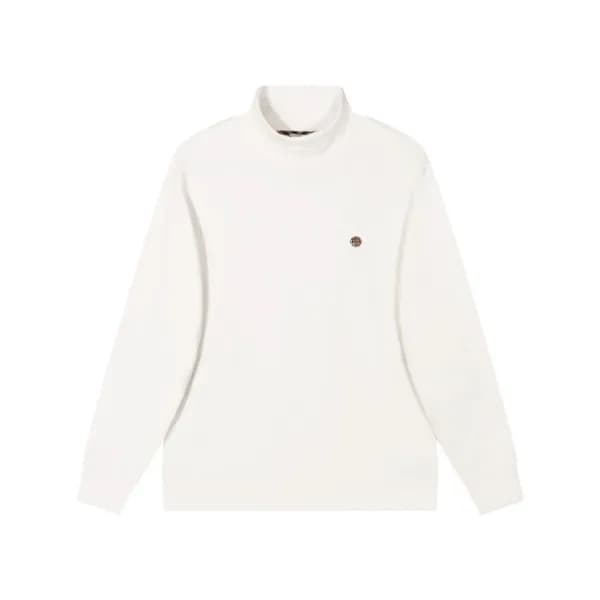 버버리 남성 화이트 터틀넥 맨투맨 - Burberry Mens White Tshirts -… - 1