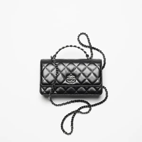샤넬 여성 블랙 23k 켈리백 - Chanel Womens Black Kelly Bag -… - 1