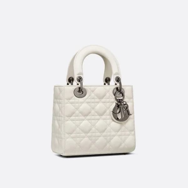 디올 여성 화이트 레이디 백 - Dior Womens White Lady Bag - dib… - 1