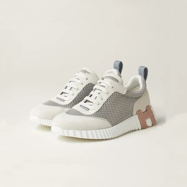 에르메스 여성 그레이 바운싱 - Hermes Womens Gray Sneakers - he… - 1