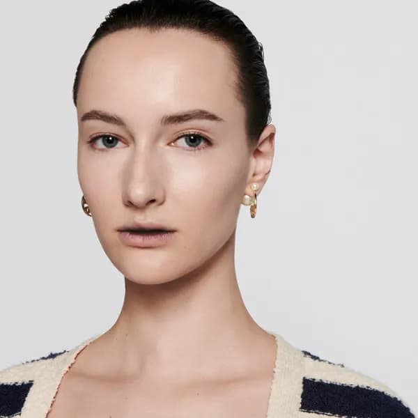 디올 여성 골드 이어링 - Dior Womens Gold Earrings - acc2146… - 1