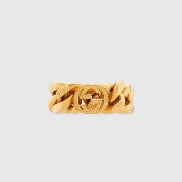 구찌 남/녀 골드 반지 - Gucci Unisex Gold Ring - acc2144x - 1