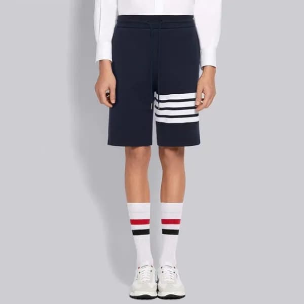 톰브라운 남성 클래식 반바지 - Thom Browne Mens Classic Half-pa… - 1