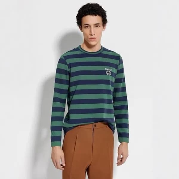 구찌 남성 라운드 긴팔티 - Gucci Mens Round Tshirts - guc2349… - 1