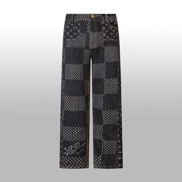 루이비통 남성 클래식 청바지 - Louis vuitton Mens Classic Jeans… - 1