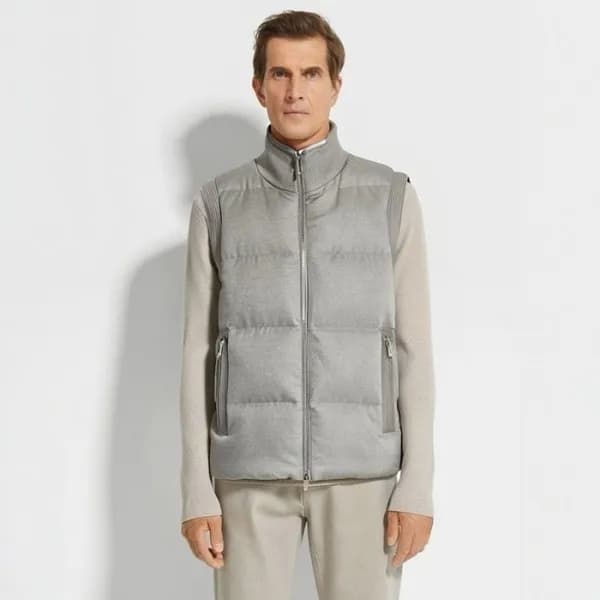 에르메네질도 제냐 남성 다운 베스트 - Ermenegildo Zegna Mens Down … - 1