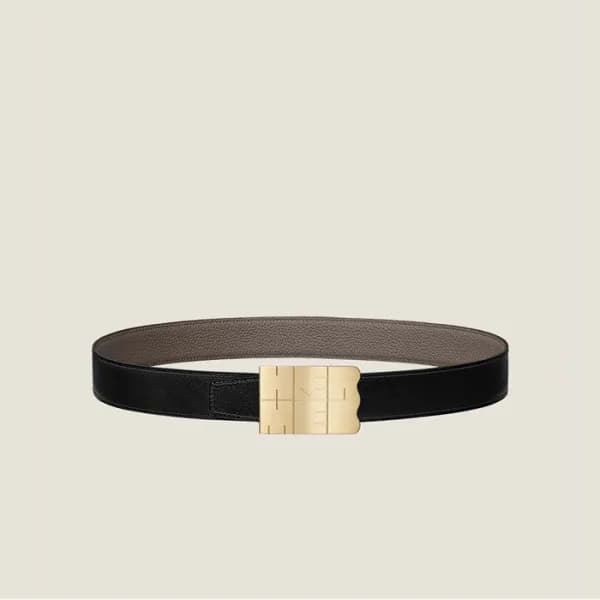 에르메스 남성 리버서블 벨트 - Hermes Mens Cuir De Ceinture Rev… - 1