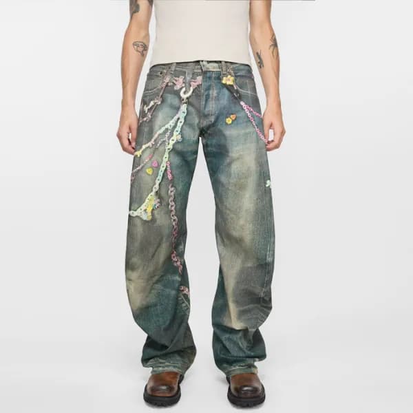 아크네 남성 빈티지 청바지 - Acne Studios Mens Vintage Jeans -… - 1