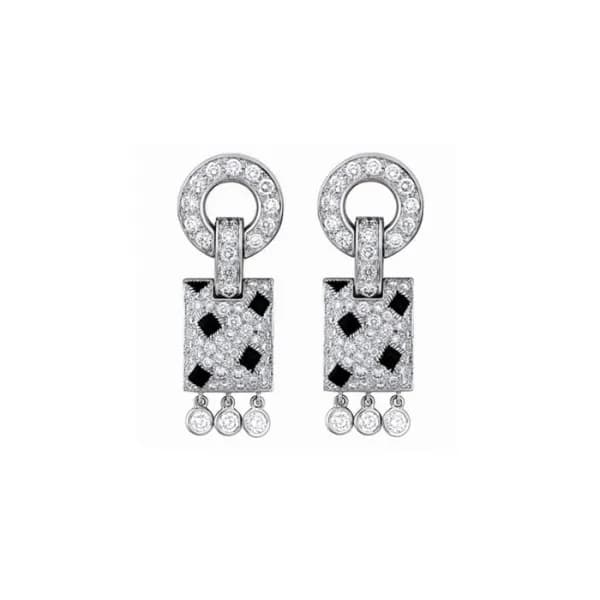 까르띠에 여성 실버 이어링 - Cartier Womens Silver Earrings - … - 1