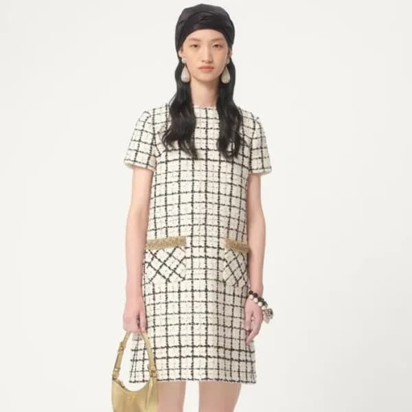 샤넬 여성 트위드 원피스 - Chanel Womens Tweed One-pieces - v… - 1