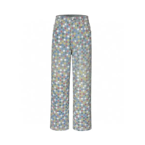 루이비통 남성 다미얼 청바지 - Louis vuitton Mens Damier Jeans … - 1