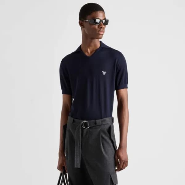 프라다 남성 폴로 반팔티 - Prada Mens Polo Tshirt - prc6683x - 1