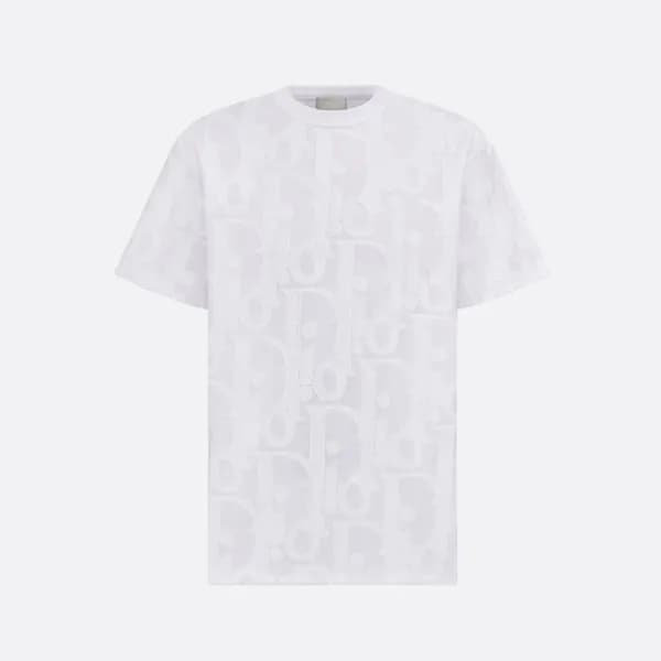 디올 남성 라운드 반팔 티셔츠 - Dior Mens Round Tshirt - dic703… - 1