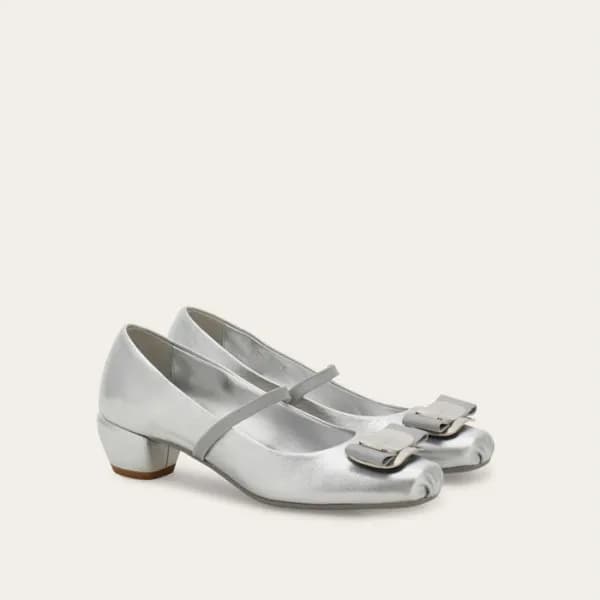 페라가모 여성 바라 발레리나 구두 - Salvatore Ferragamo Womens Va… - 1