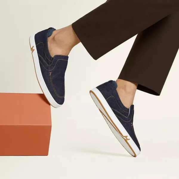 에르메스 남/녀 키디 슬립온 스니커즈 - Hermes Unisex Kiddy Slip-on… - 1