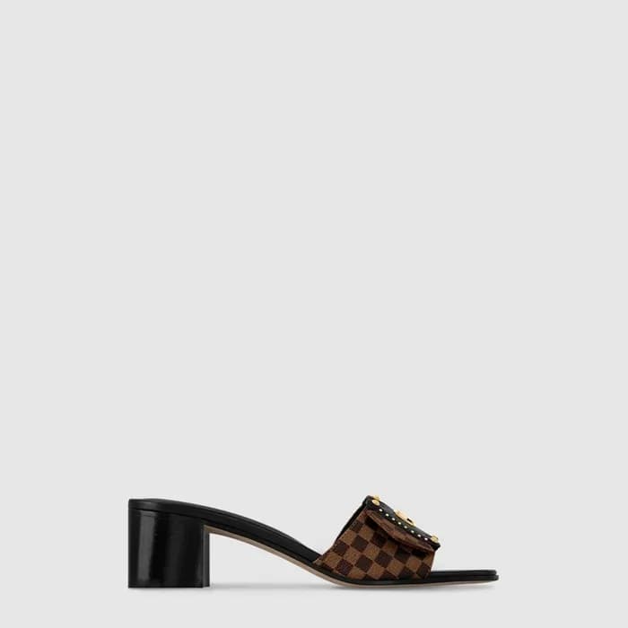 루이비통 여성 LV 프레임 뮬 - Louis vuitton Womens LV Frame M… - 1