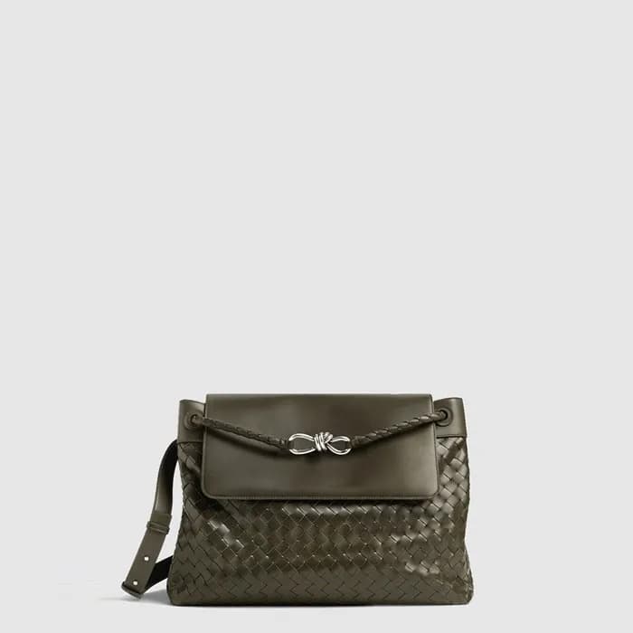 보테가베네타 남성 라지 안디아모 메신저 백 - Bottega veneta Mens Larg… - 1