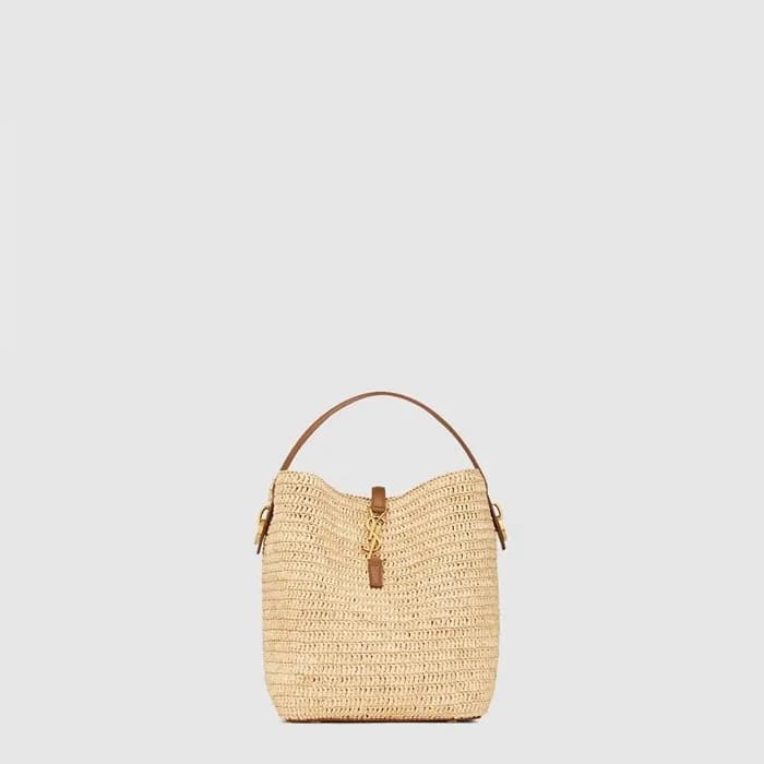 입생로랑 여성 우븐 라피아 LE 37 - Saint Laurent Womens Woven … - 1