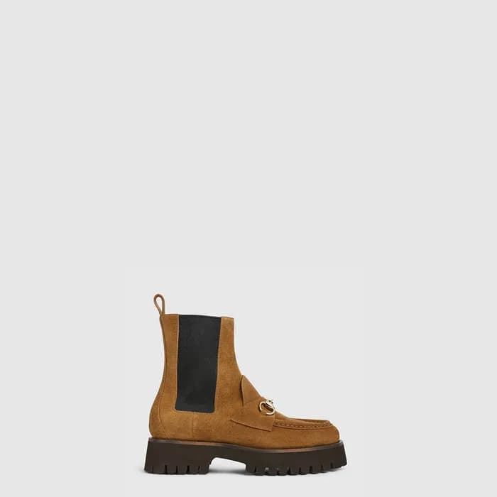 구찌 여성 홀스빗 앵클 부츠 - Gucci Womens Horsebit Ankle Boot… - 1