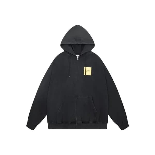 베트멍 남/녀 베이직 후드티 - Vetements Unisex Basic Hoodie - … - 1