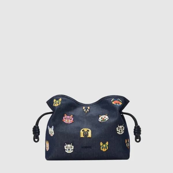 로에베 여성 캣 미디엄 플라멩코 클러치 - Loewe Womens Cats Medium F… - 1