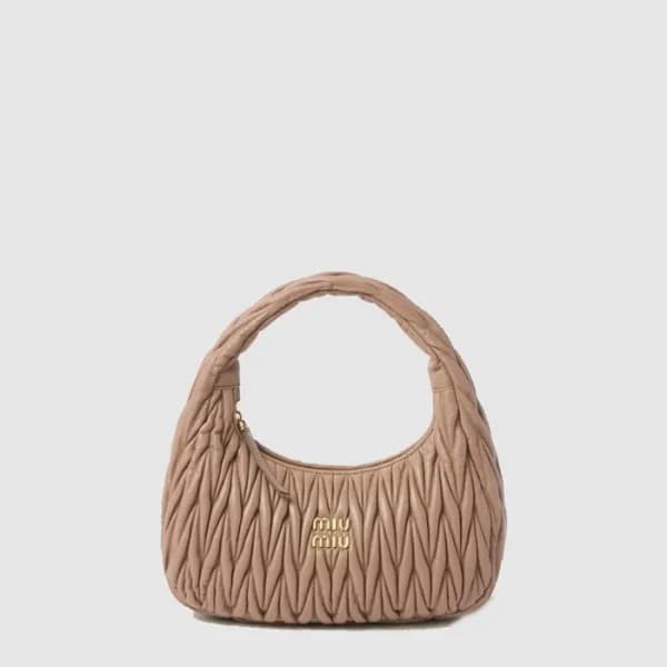 미우미우 여성 완더 마테라쎄 호보 백 - Miumiu Womens Wander Matela… - 1