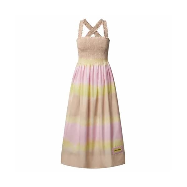 루이비통 여성 타이 다이 스모크 드레스 - Louis vuitton Womens Tie D… - 1
