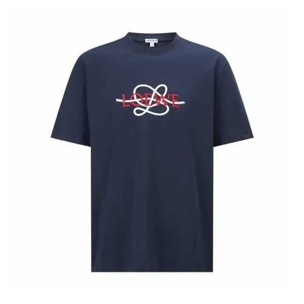 로에베 남성 라운드 반팔티 - Loewe Mens Round Tshirt - loc1605… - 1