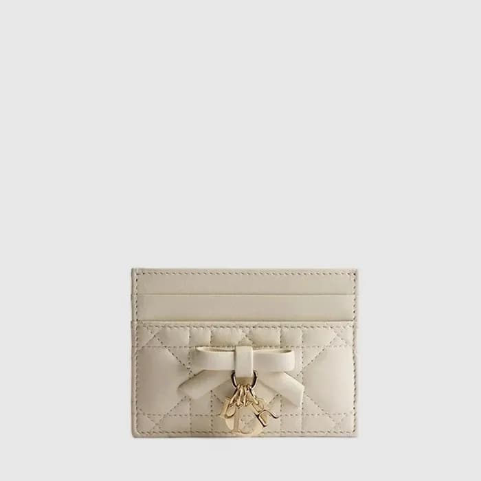 디올 여성 레이디 디올 프리지아 카드 지갑 - Dior Womens Lady Dior Fr… - 1