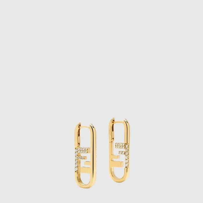 펜디 여성 오 락 이어링 - Fendi Womens O Lock Earring - acc10108x - 1
