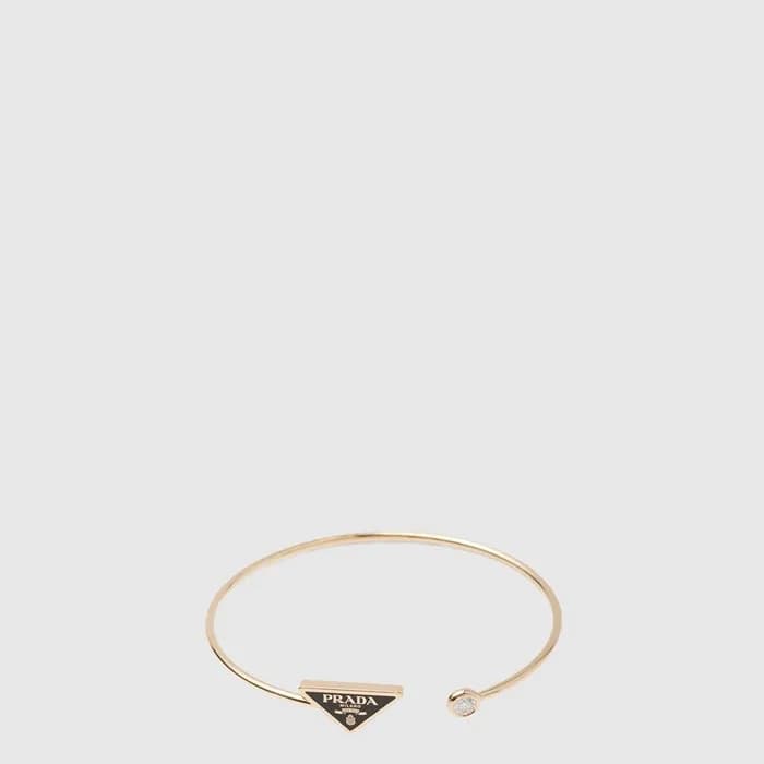 프라다 여성 골드 브레이슬릿 - Prada Womens Gold Bracelet - acc10290x - 1