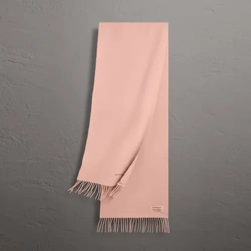 [버버리] 클래식 캐시미어 남여공용 에쉬 로즈 스카프 bu0010w - Burberry C… - 1