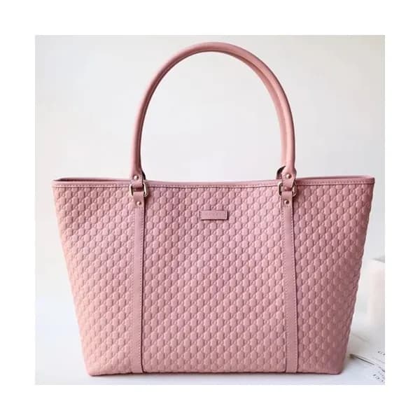 Gucci Micro Ssima Women Shopper Bag,41CM - 구찌 마이크로… - 1