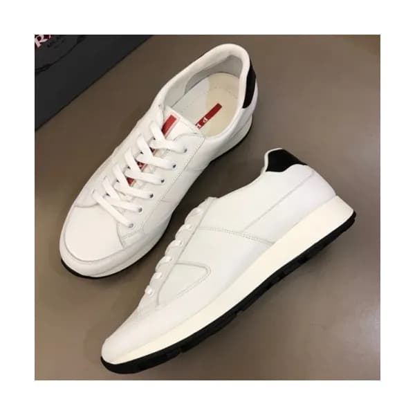 Prada 2018 Mens Leather Sneakers/Running shoes - 프… - 1